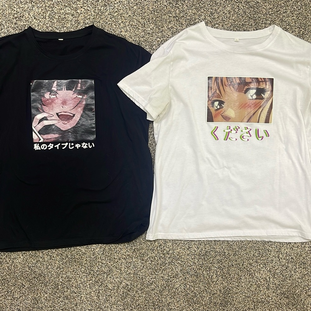 Cute Anime Girl T-shirt Bundle
